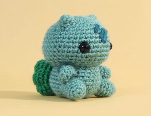 Bulbasaur free crochet pattern