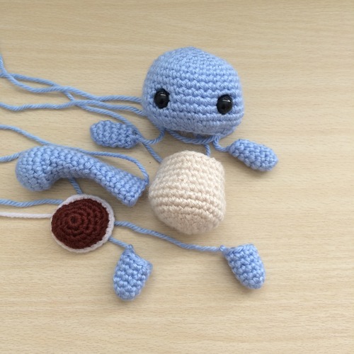 Pattern Only Squirtle Crochet Pattern