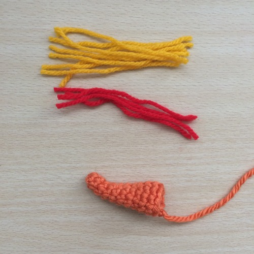 Free Charmander crochet pattern - 53stitches