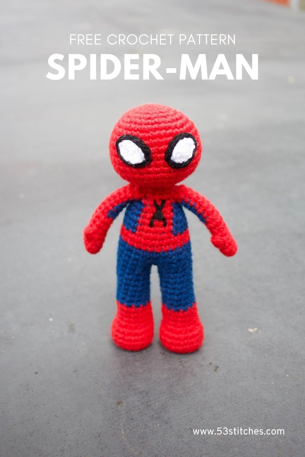 Spiderman crochet pattern