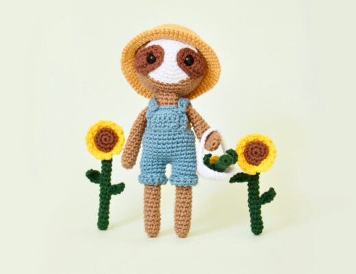 Free Totoro crochet pattern - 53stitches