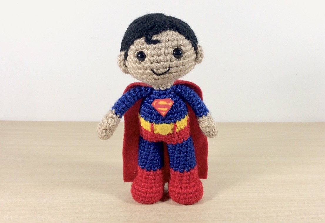 Superman crochet pattern