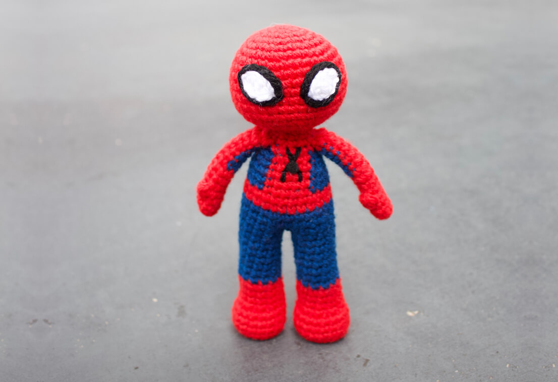 Spiderman crochet pattern free