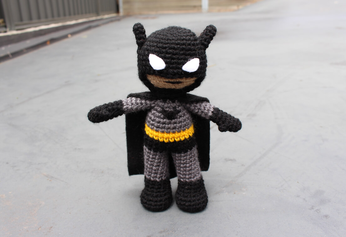 Batman crochet pattern
